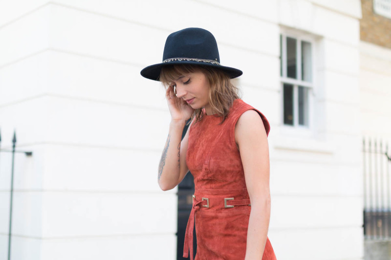 Robe en daim camel et bottine 3 | SP4NK BLOG
