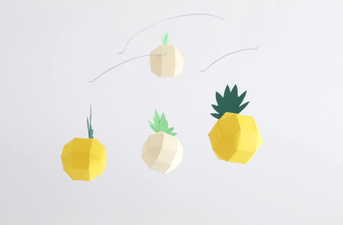 DIY le mobile ananas | SP4NK BLOG