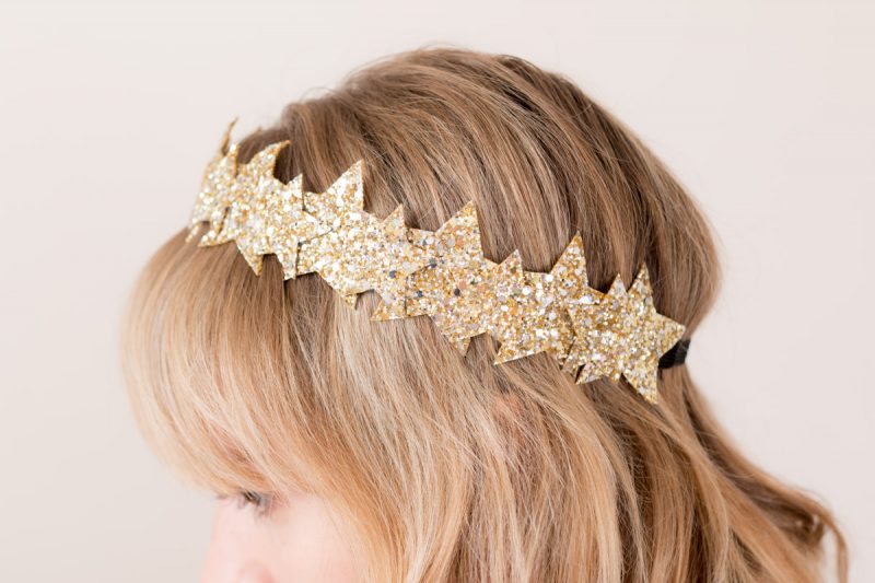 DIY Star Headband glitter I Sp4nkblog